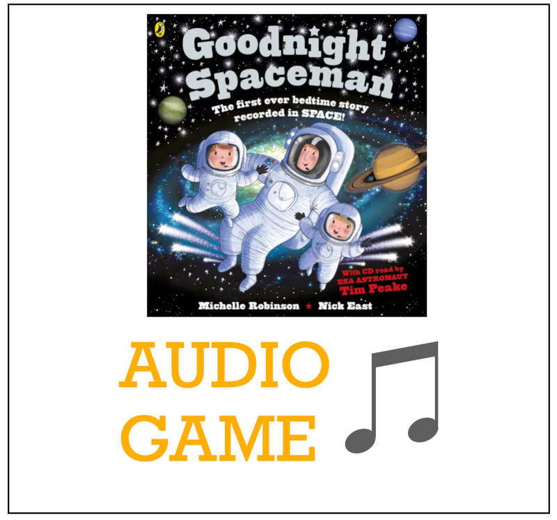 Audio game for Goodnight Spaceman.